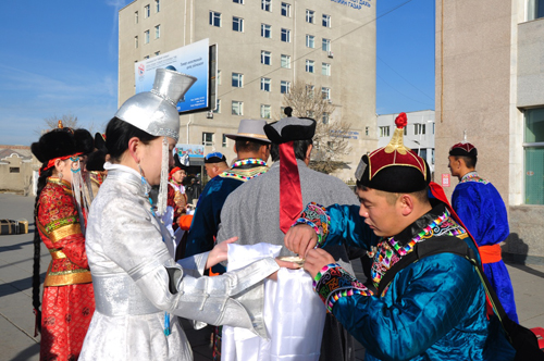 Монгол туургатнууд Москвад наадав